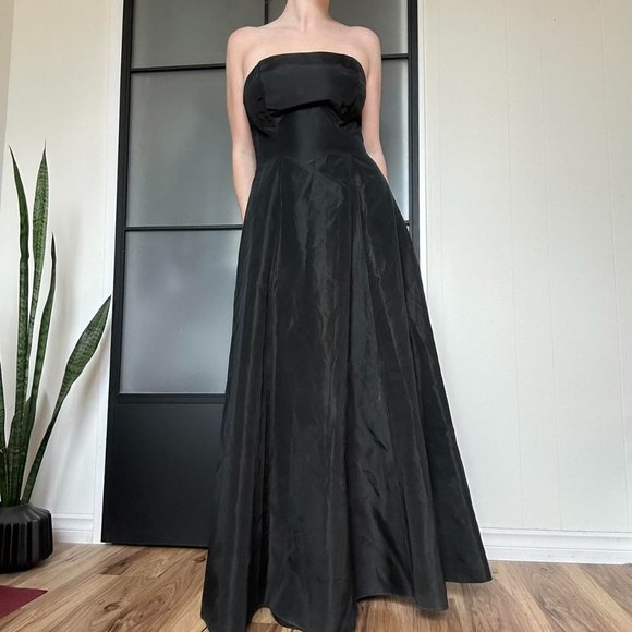 Lori Ann Dresses Vintage Black Prom Dress Poshmark